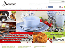 Tablet Screenshot of luigiferrero.com